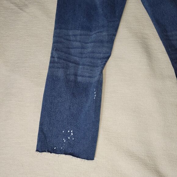 Kancan Jeans Womens Sz 11/29 Distressed Medium Wash University College School - Picture 10 of 16